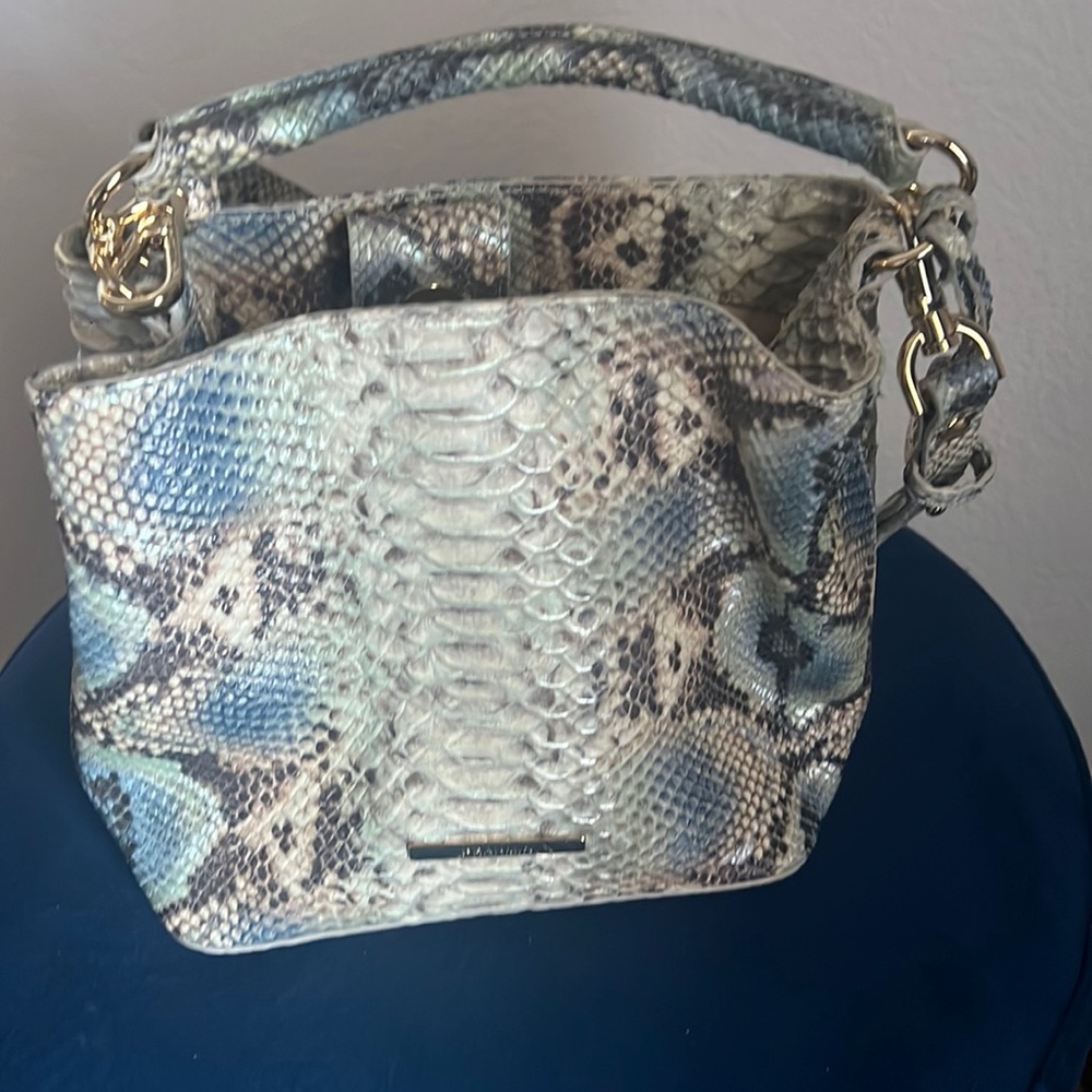 AUTHENTIC BRAHMIN MINI AMELIA BUCKET BAG